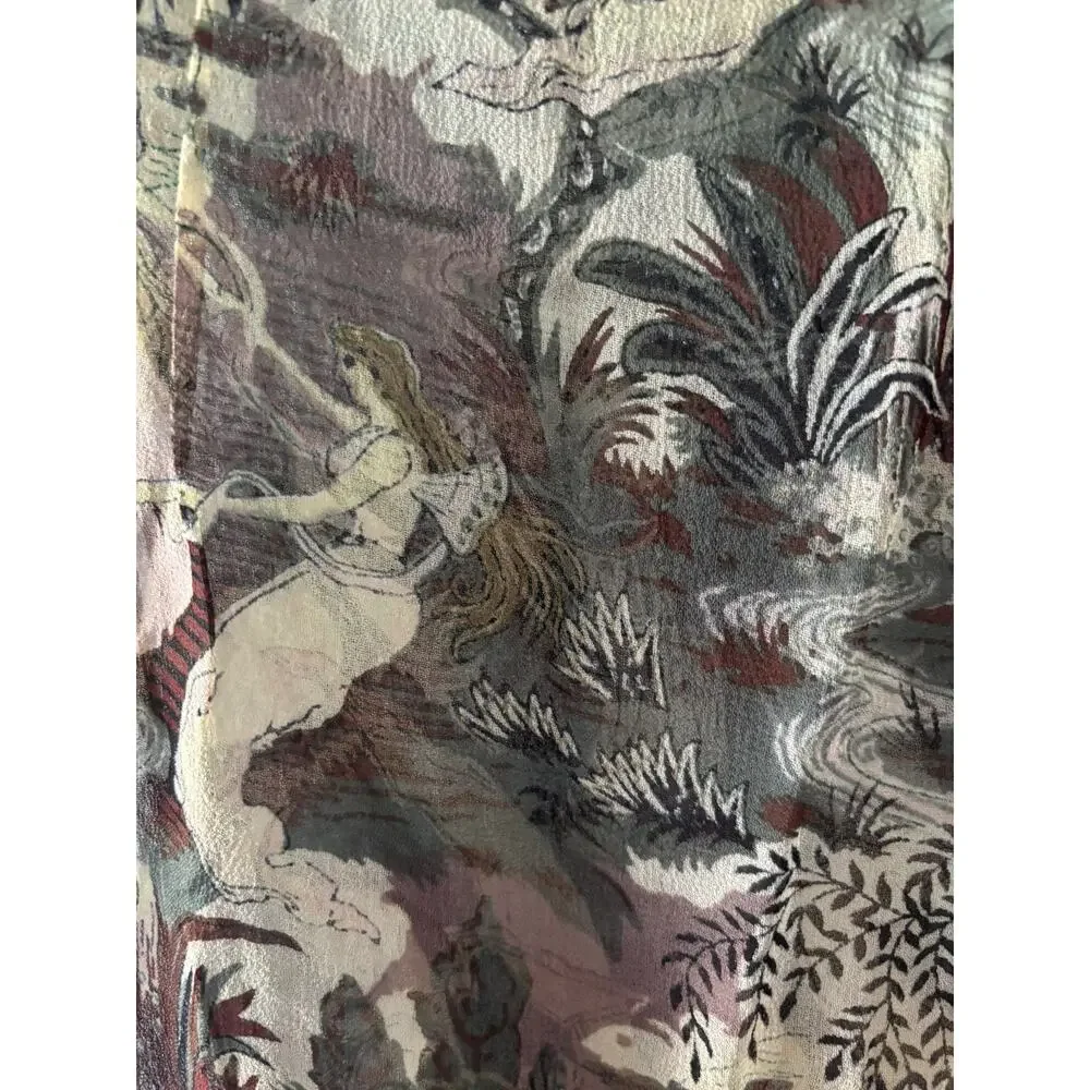 All That Glitters ATG San Francisco Scarf whimsical woods Fairy Sheer Rayon